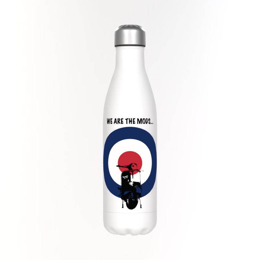 MOD Scooter Metal Thermos: 500ml Hot/Cold Drinks Bottle