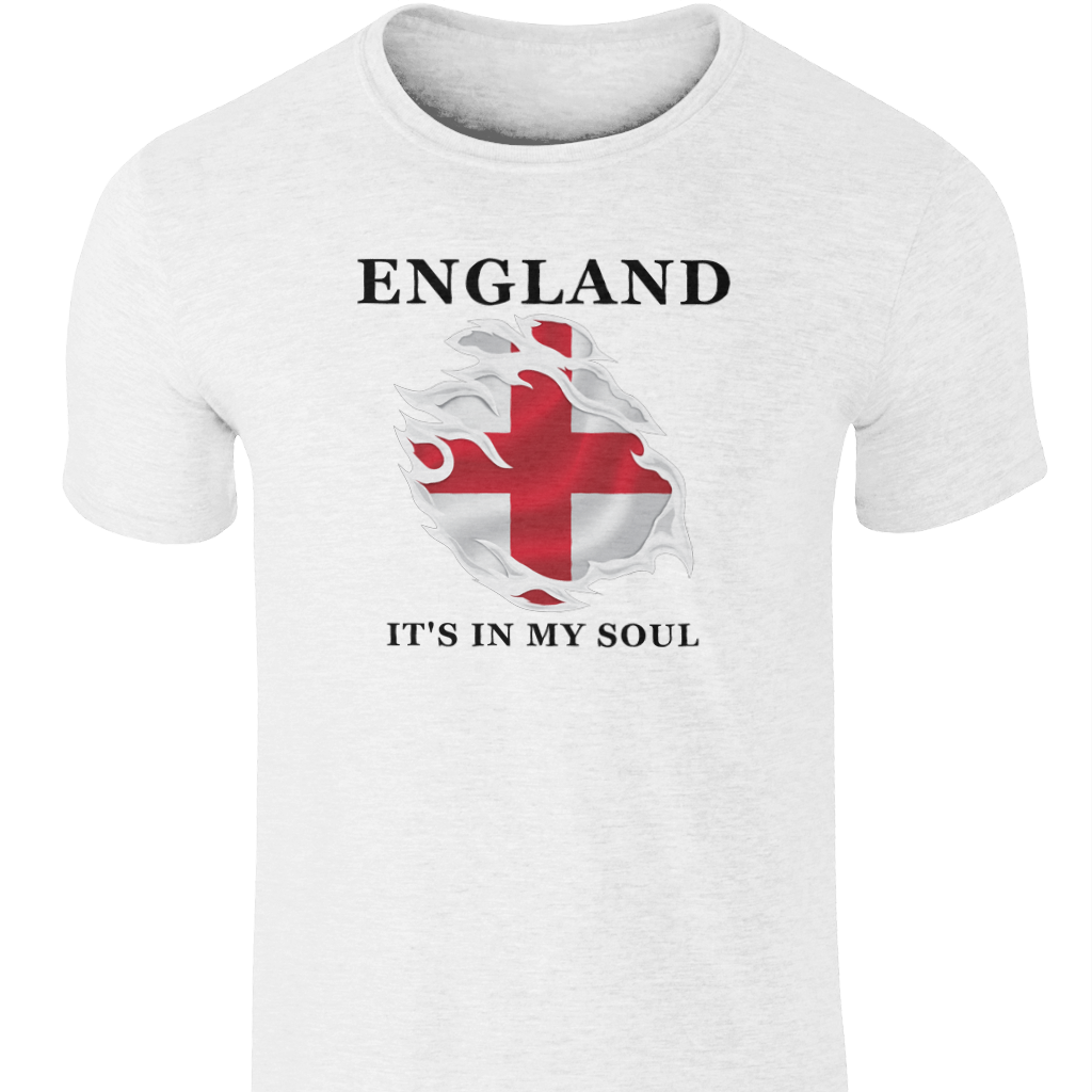 England St. George's Cross T-Shirt: Patriotic English Tee