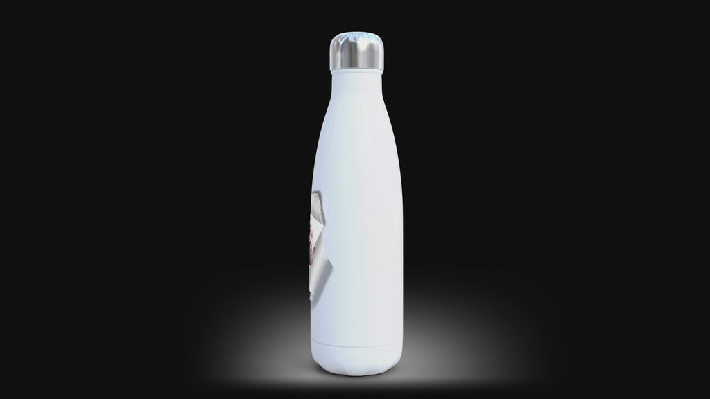 England St George’s Cross Water Bottle – 500ml Stainless Steel Insulated Flask – English Flag
