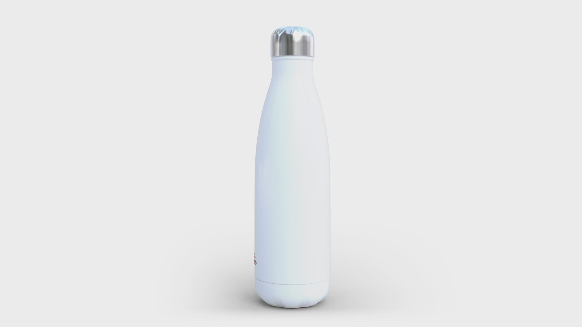Union Jack Lion Insulated Bottle: British Pride Stainless Steel Water Bottle