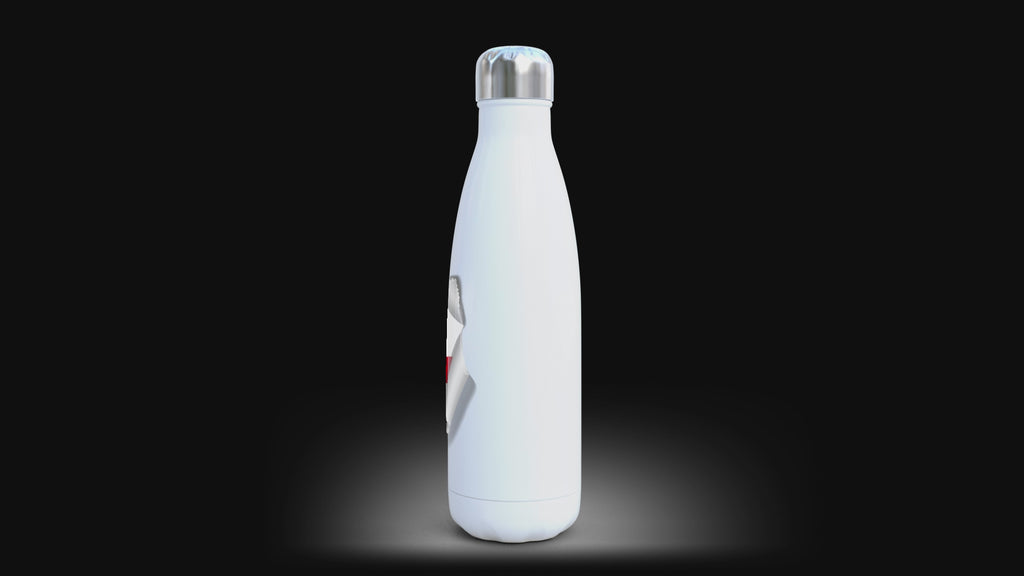 England St George’s Cross Water Bottle – 500ml Stainless Steel Insulated Flask – English Flag